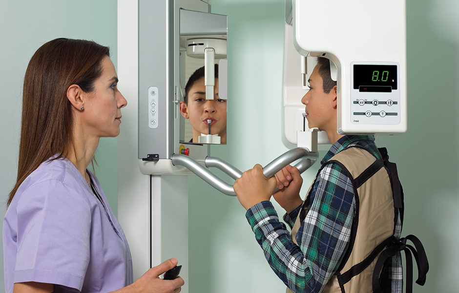 Panoramic x-ray room